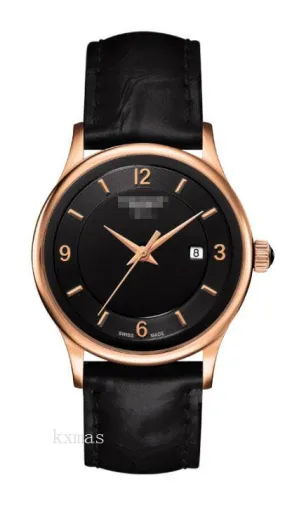 Affordable Trendy Leather Wristwatch Band T914.210.46.057.00_K0003912