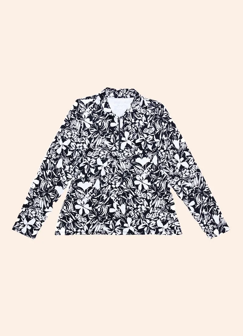 Aim Long Sleeve Polo (Alpine)