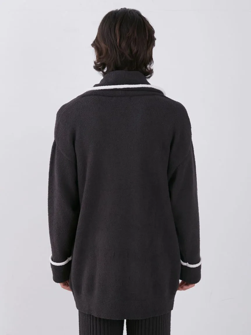 Air Moco Men's Shawl Collar Cardigan