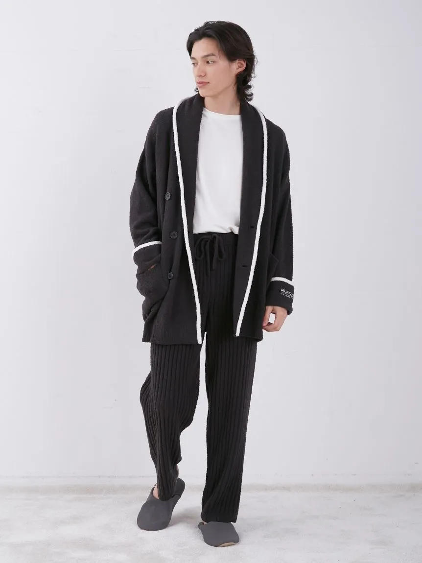 Air Moco Men's Shawl Collar Cardigan