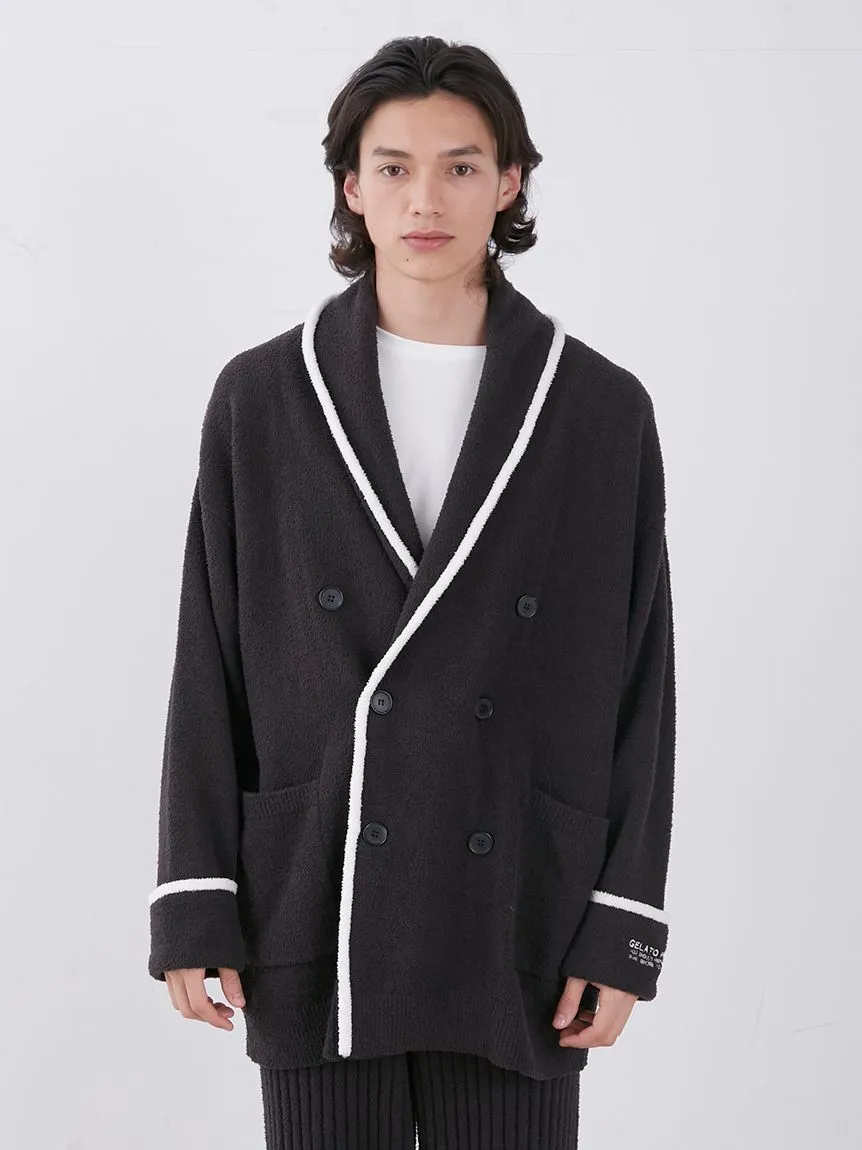Air Moco Men's Shawl Collar Cardigan