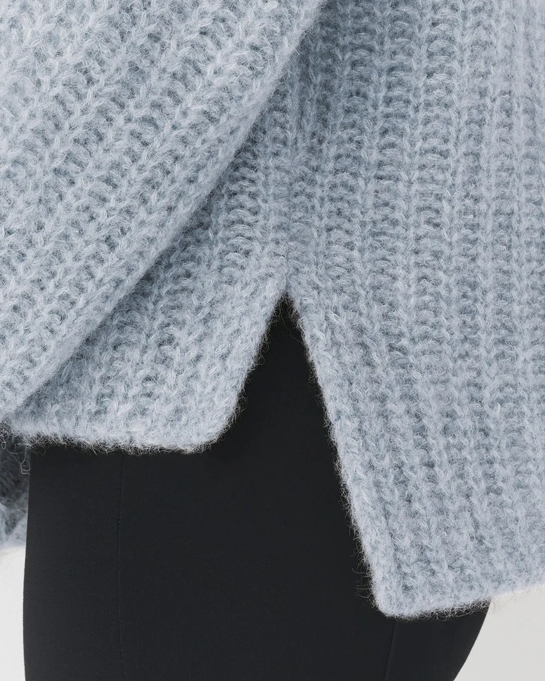 Alpaca Wool Cropped Cardigan