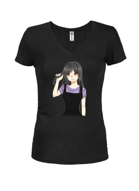 Anime - Sweetness Juniors V Neck T-Shirt