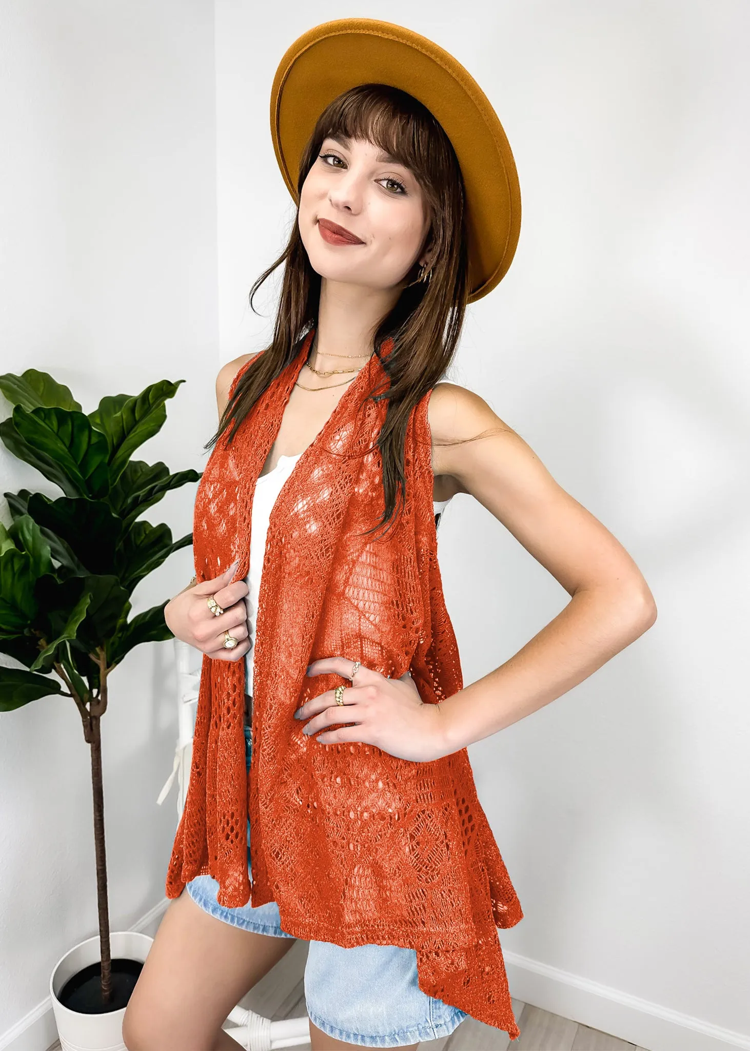 Anna-Kaci Womens Fringe Sequin Backless 1920s Flapper Cardigan