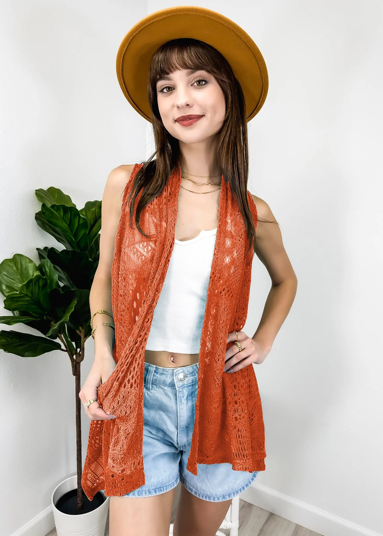 Anna-Kaci Womens Fringe Sequin Backless 1920s Flapper Cardigan