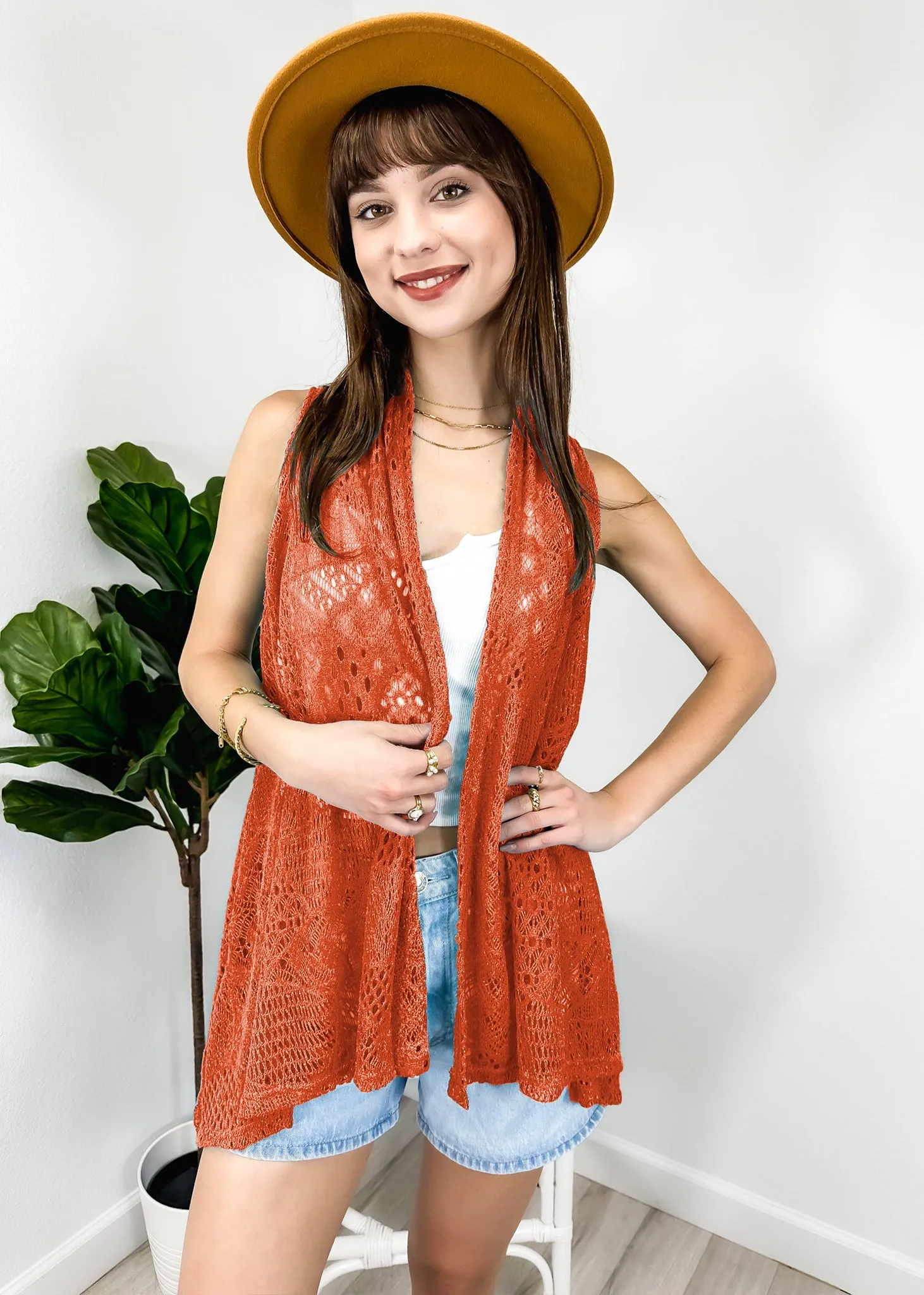 Anna-Kaci Womens Fringe Sequin Backless 1920s Flapper Cardigan