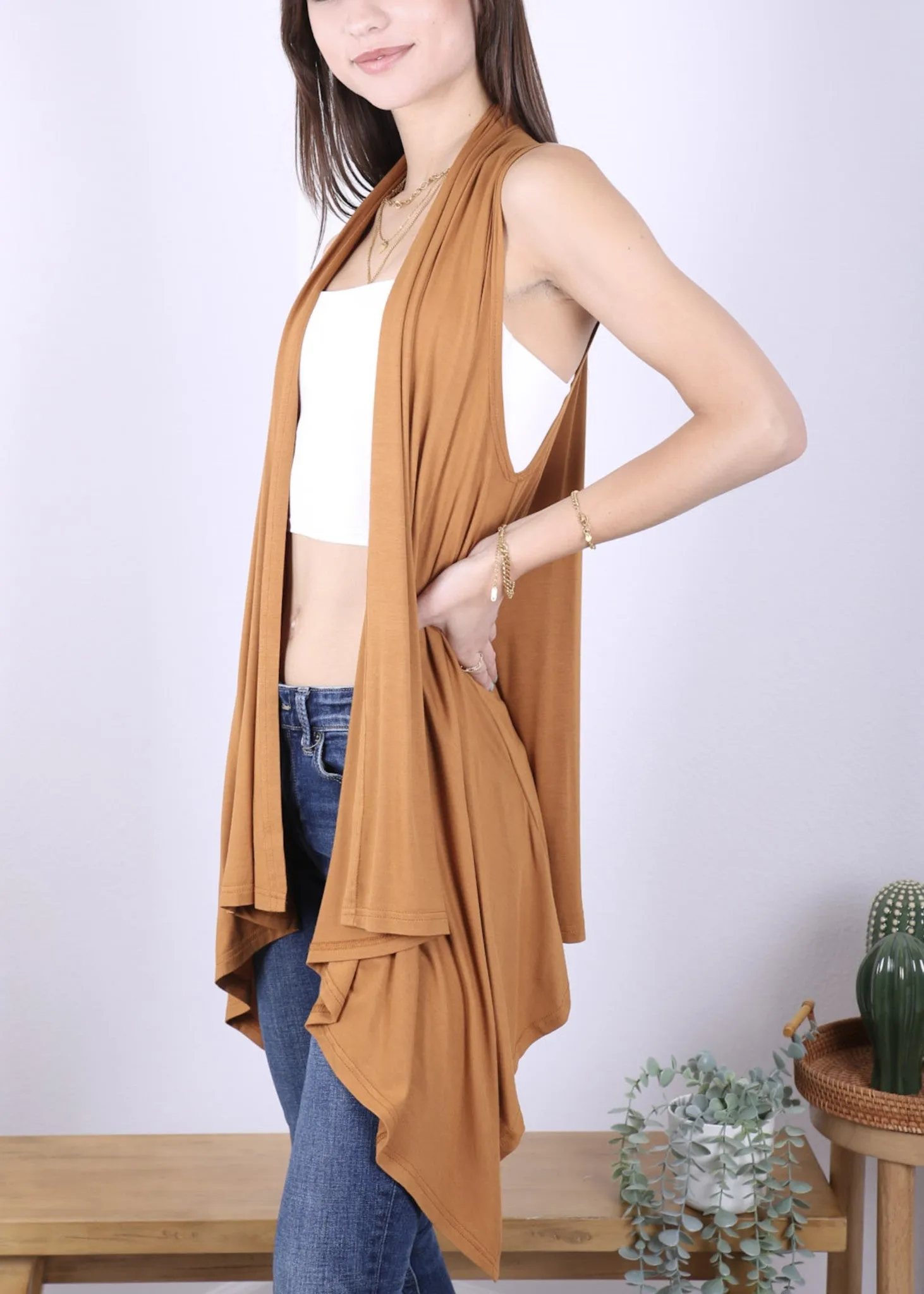 Anna-Kaci Womens Fringe Sequin Backless 1920s Flapper Cardigan