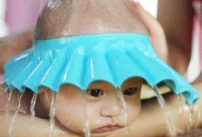 Best Safe Shampoo Bathing Protect Soft Hat for Infant Babies