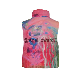 Bird of Paradise Women's Full-Zip Sleeveless Puffer Vest-Lightweight Ecodear