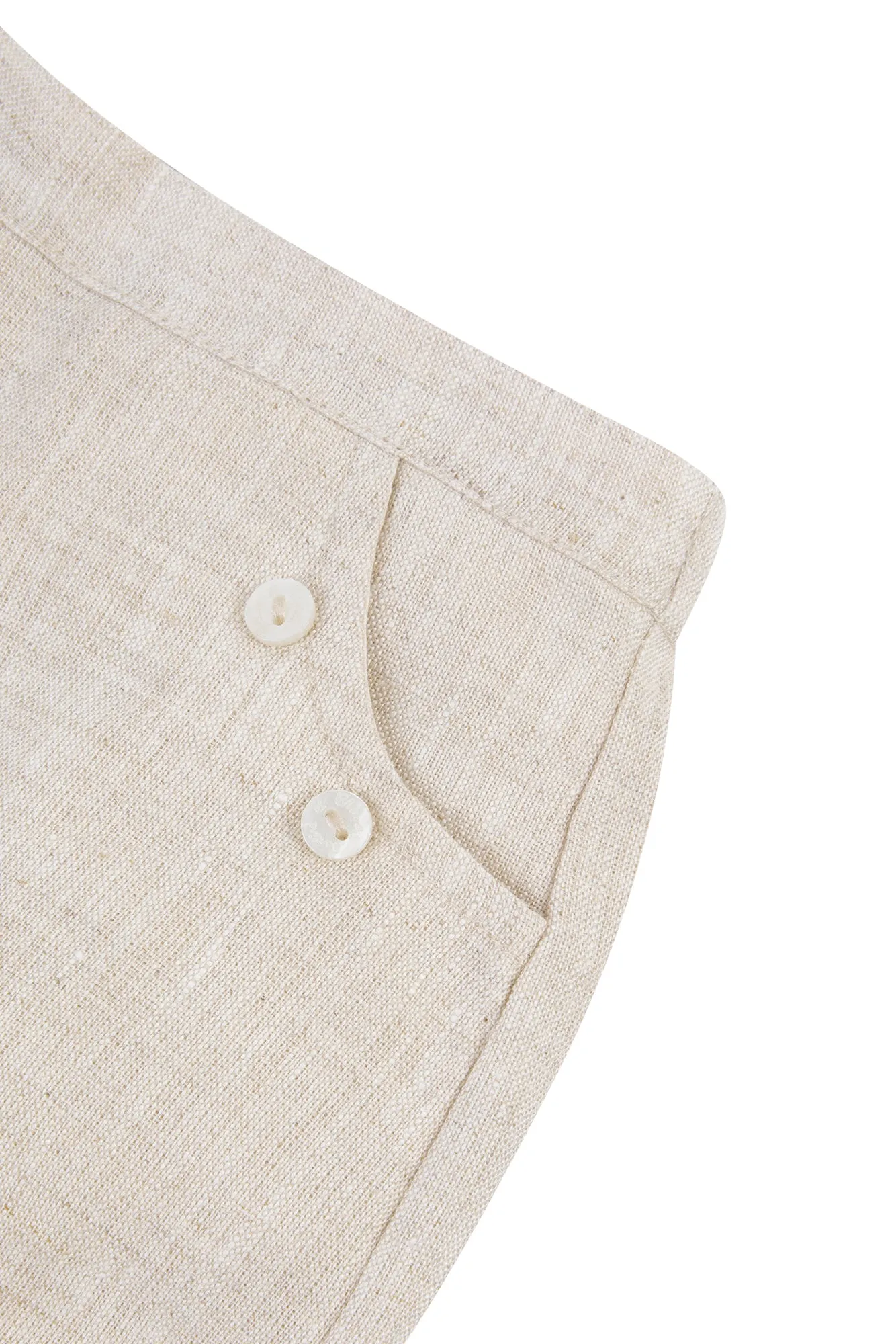 Bloomers - Beige Linen