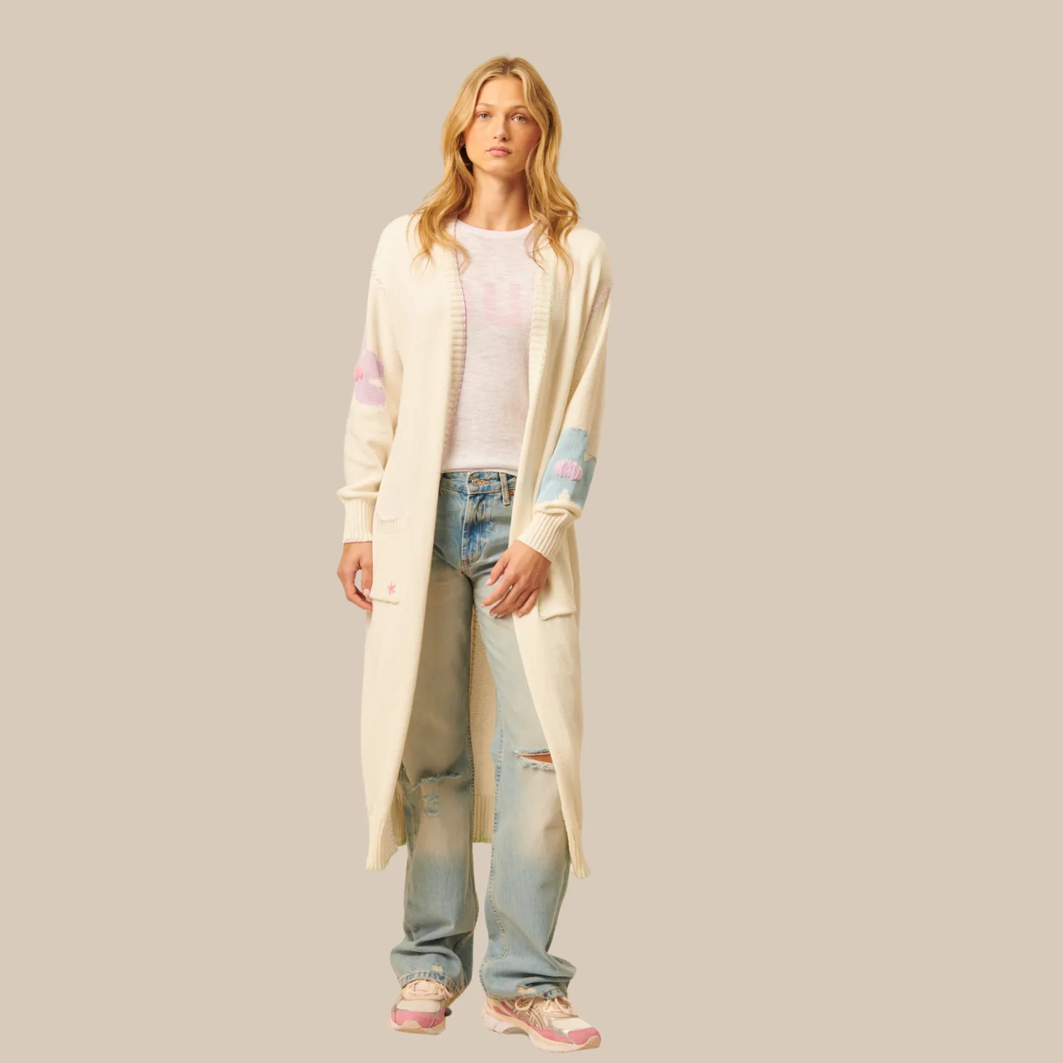 Bowie Long Cardigan (Radical Blossom)