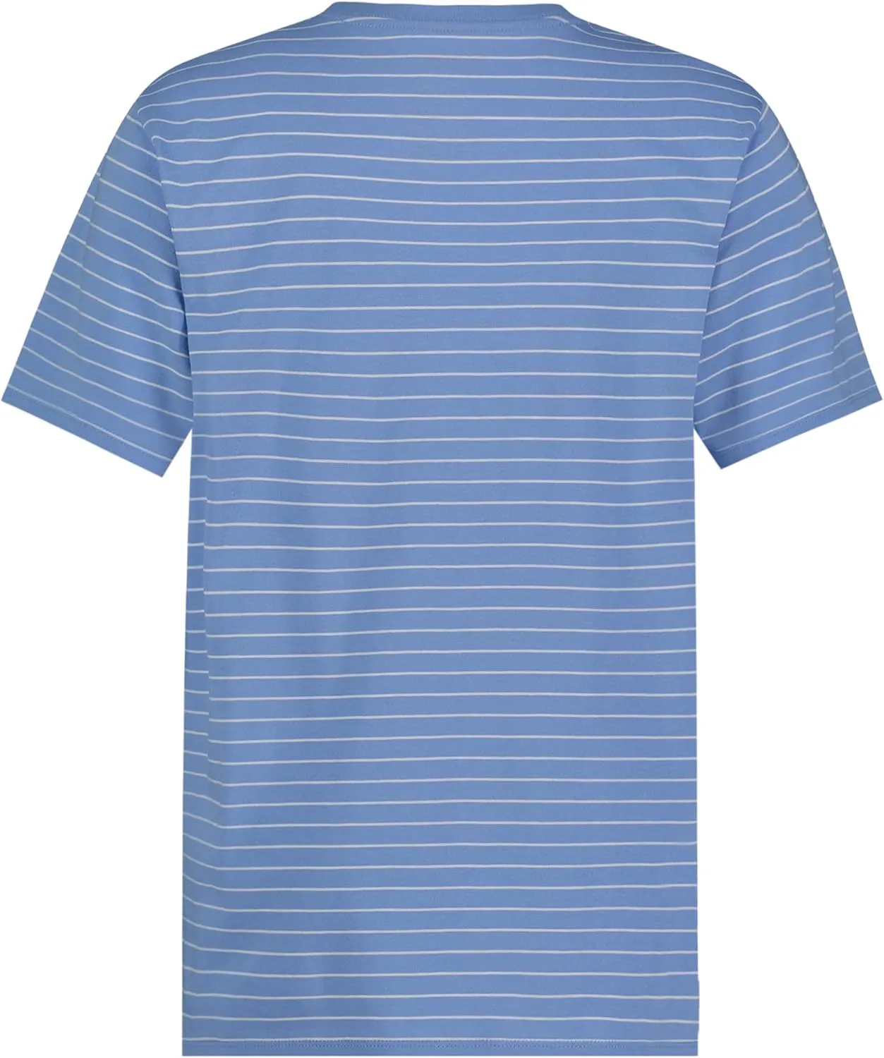 Calvin Klein Boys' Short Sleeve Striped Crew Neck T-Shirt, Soft, Comfortable, Relaxed Fit