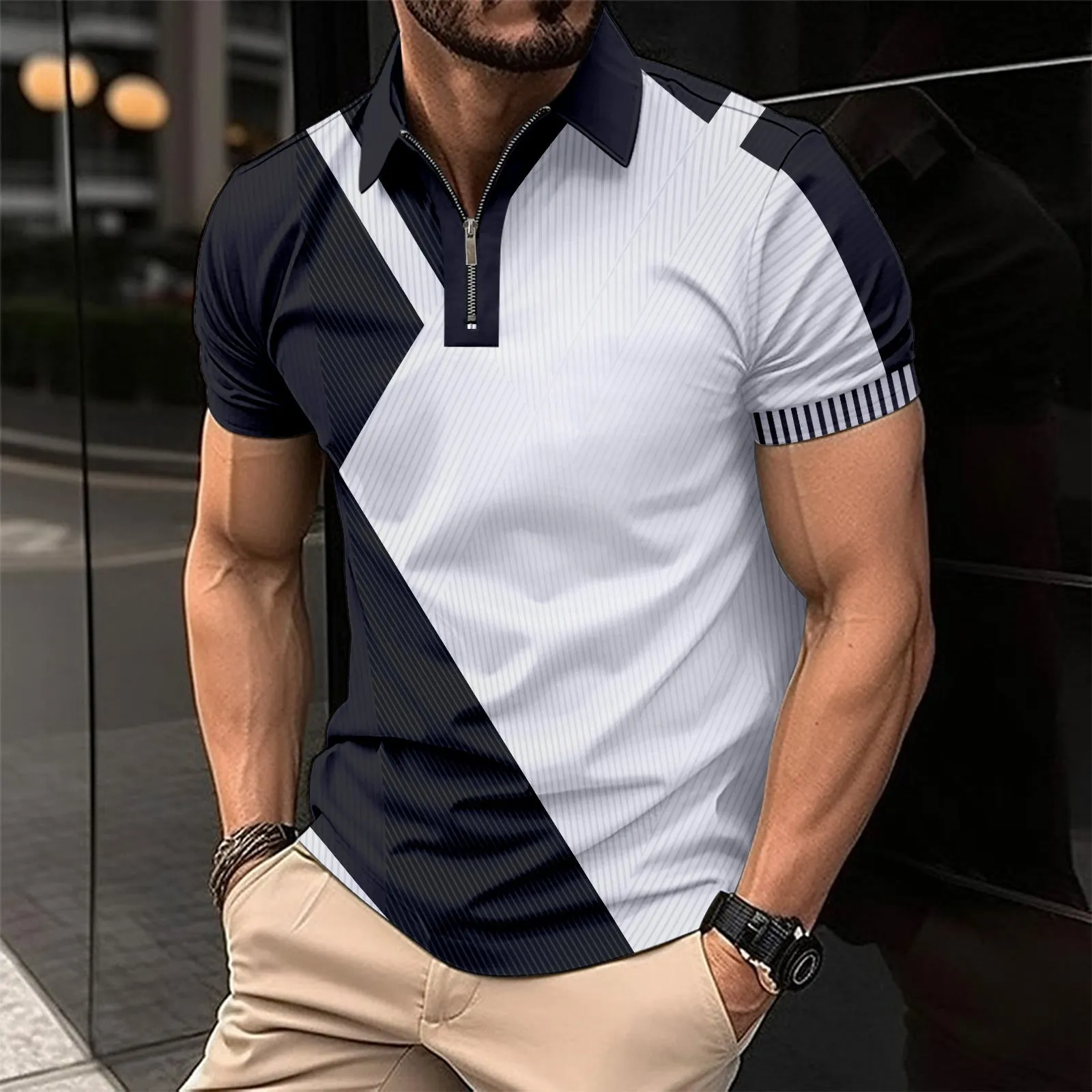 Cameron – Spring/Summer Casual Polo Shirt for Men