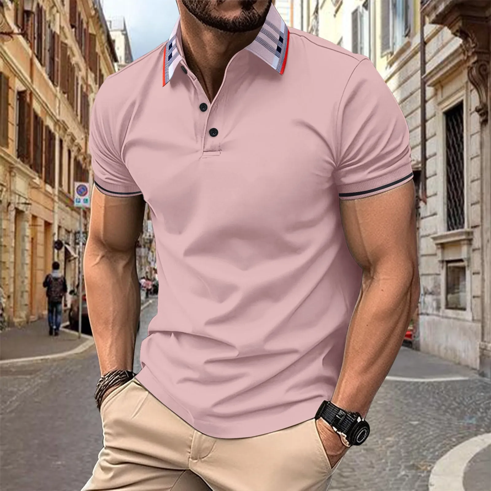 Cameron – Spring/Summer Casual Polo Shirt for Men