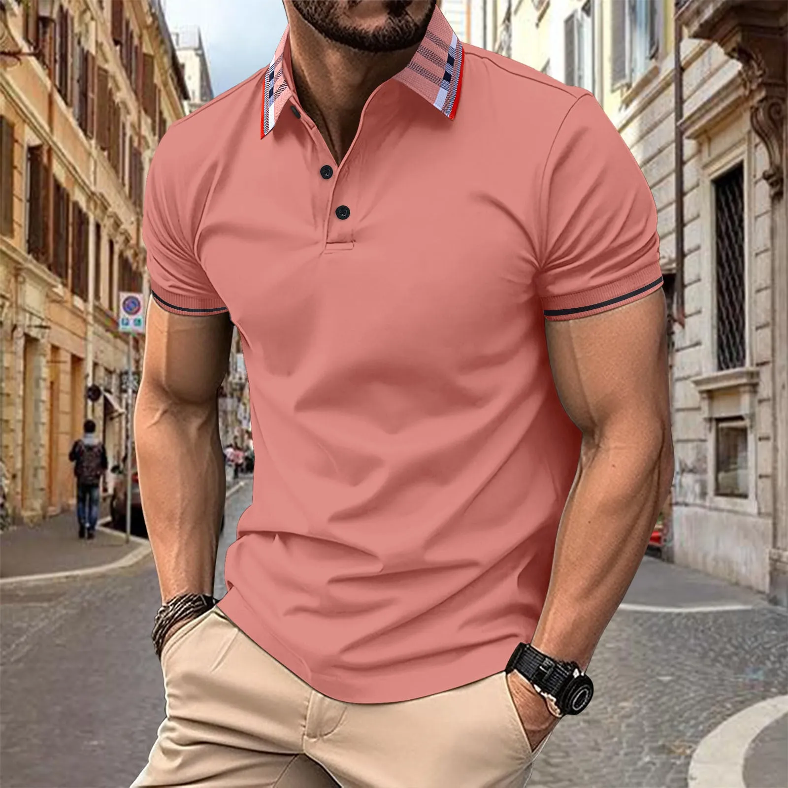 Cameron – Spring/Summer Casual Polo Shirt for Men