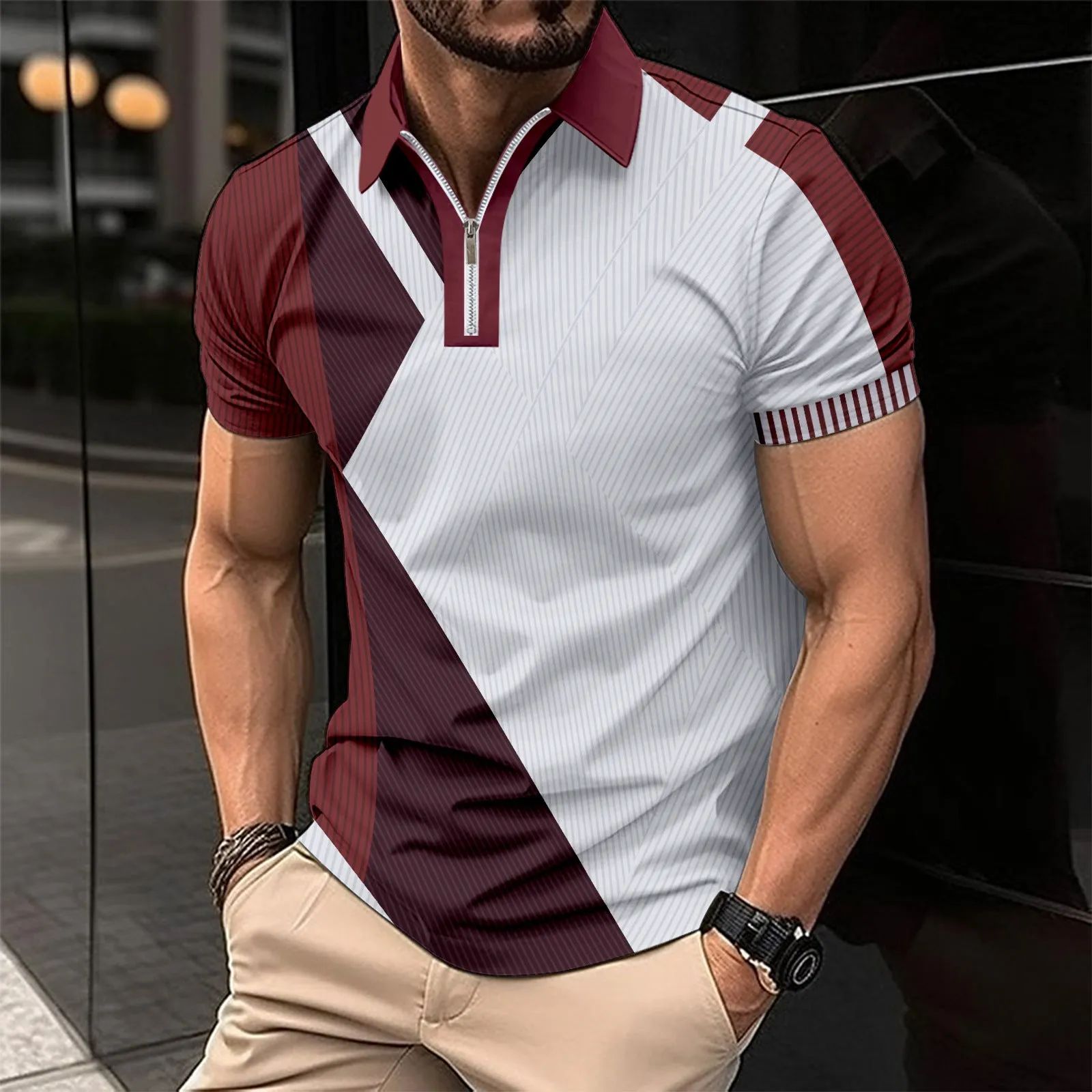Cameron – Spring/Summer Casual Polo Shirt for Men