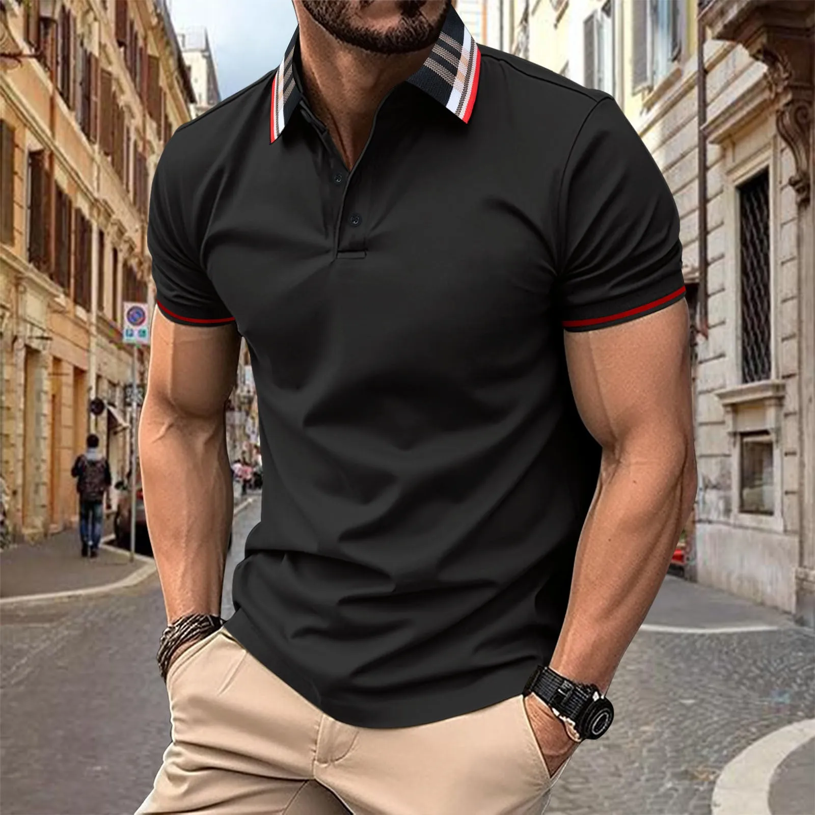 Cameron – Spring/Summer Casual Polo Shirt for Men