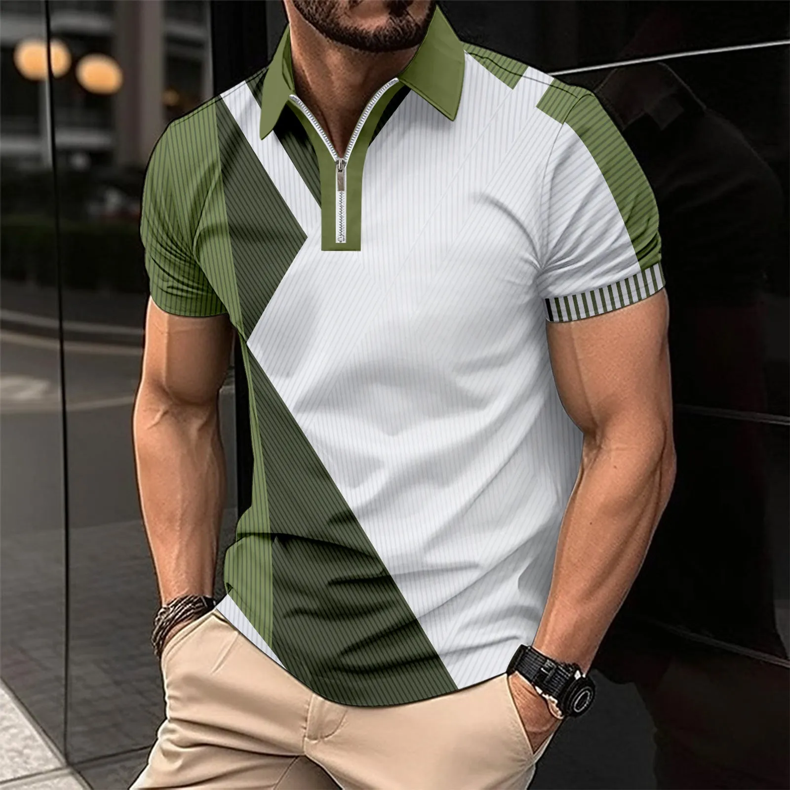 Cameron – Spring/Summer Casual Polo Shirt for Men