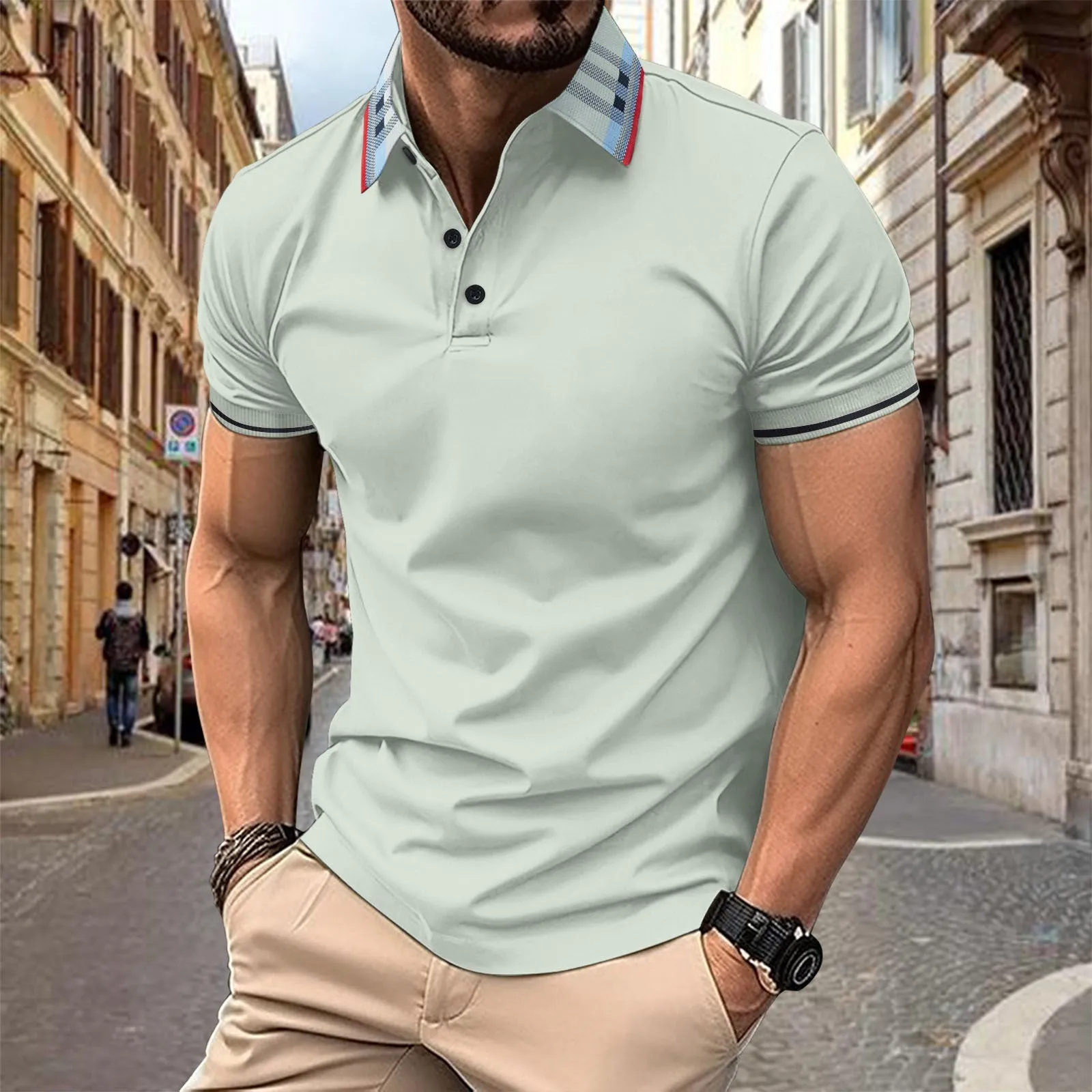Cameron – Spring/Summer Casual Polo Shirt for Men