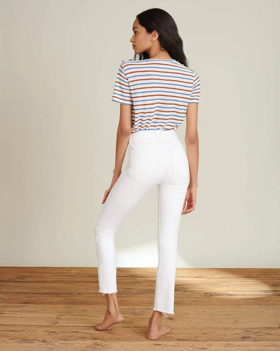Carly High-Rise Kick-Flare Jean