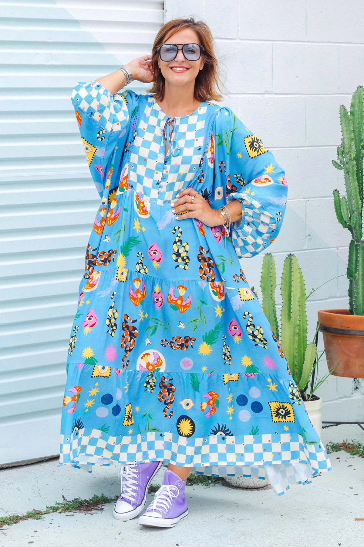 Classic Boho Dress - Cobra Gaze