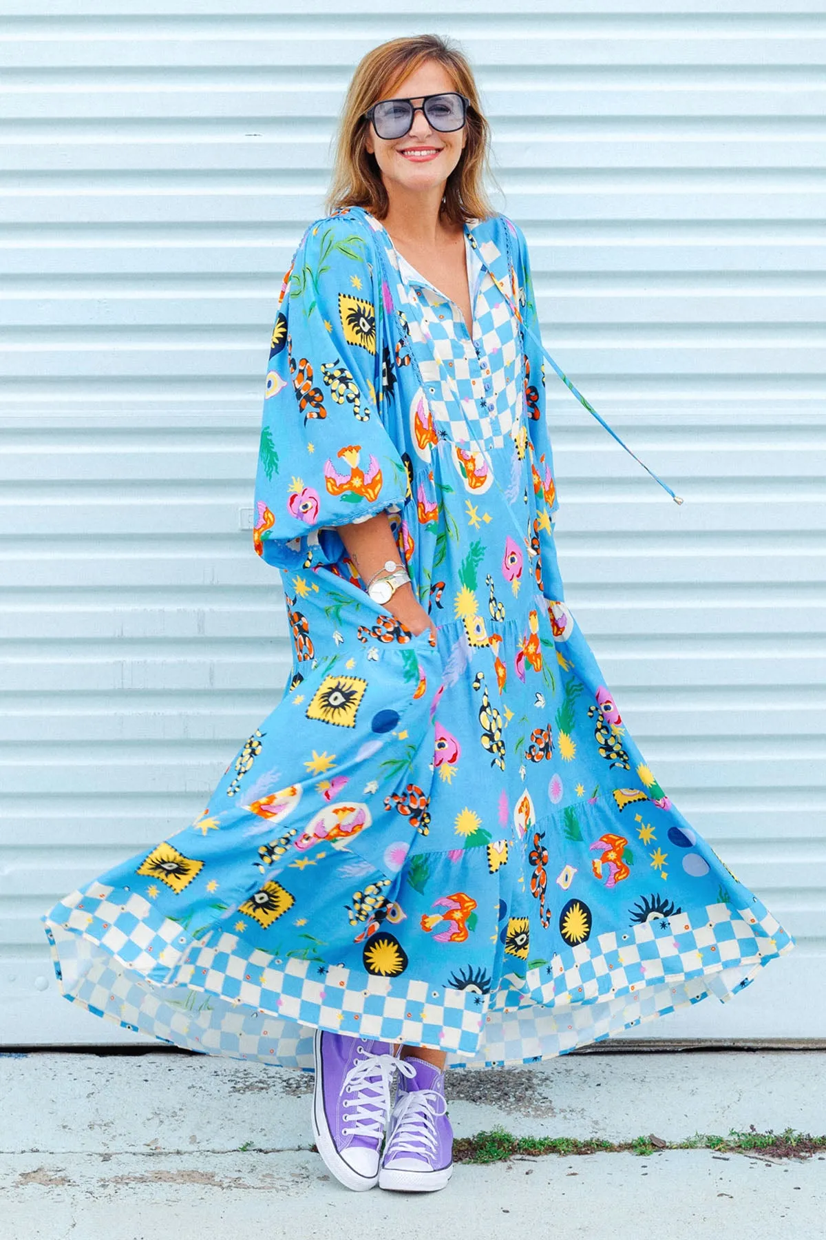 Classic Boho Dress - Cobra Gaze