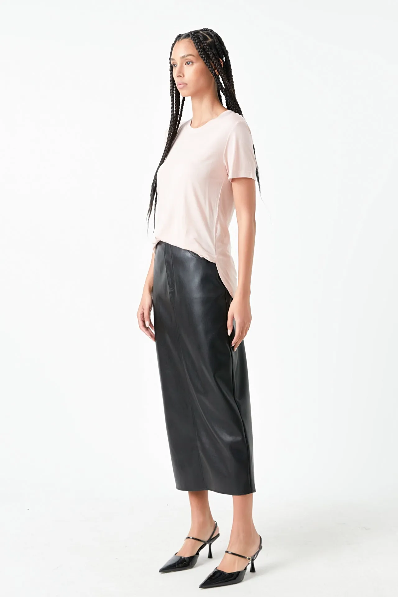 Classic Round Neck T-shirt With Round Neck