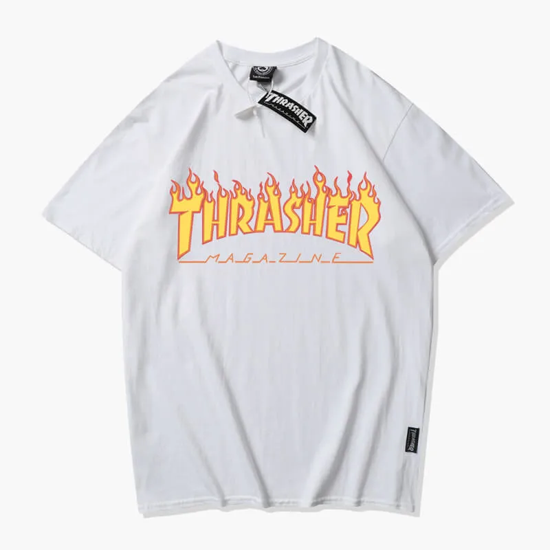 Classic Thrasher Magazine Flame T-Shirt