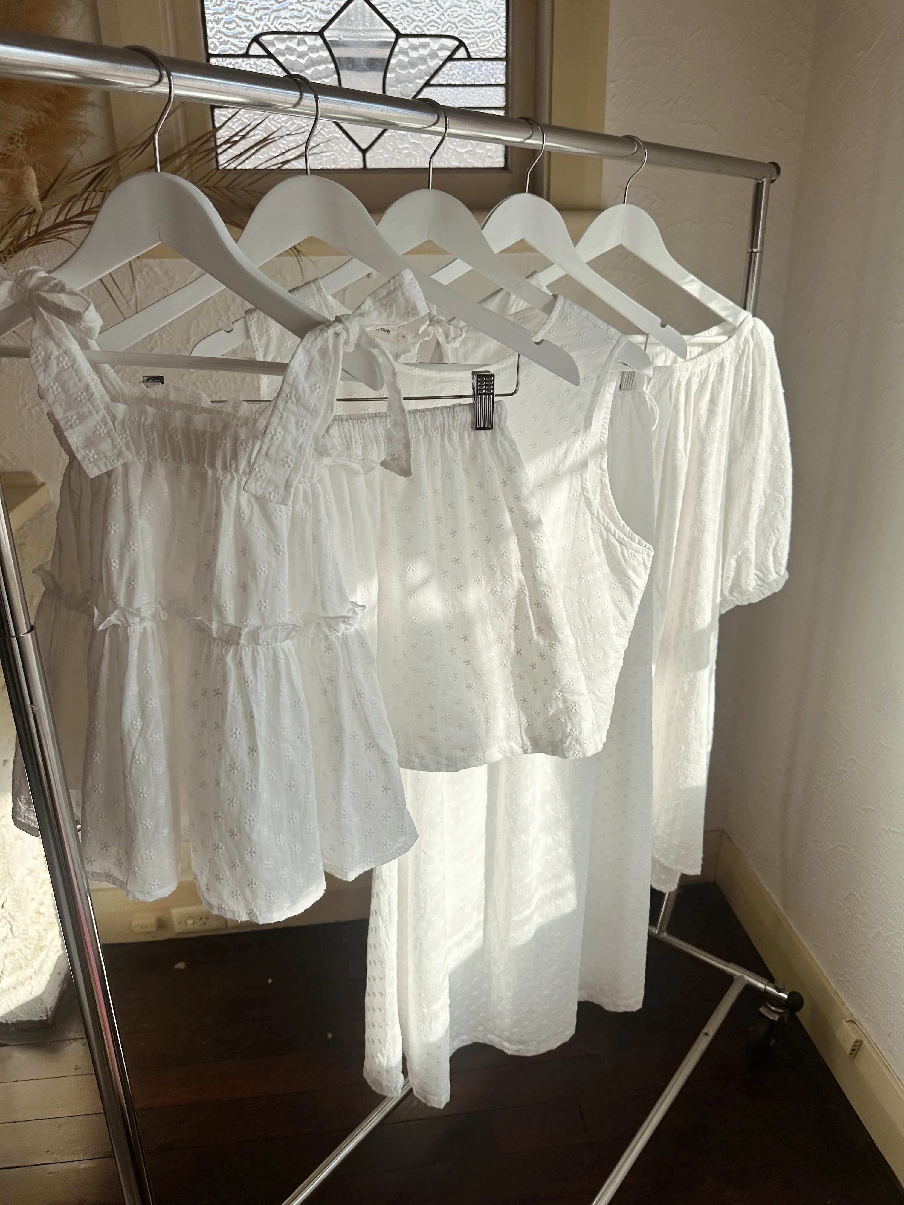Clementine Cotton Broderie Dress