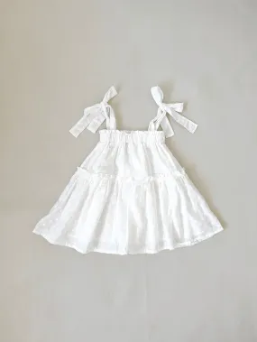 Clementine Cotton Broderie Dress