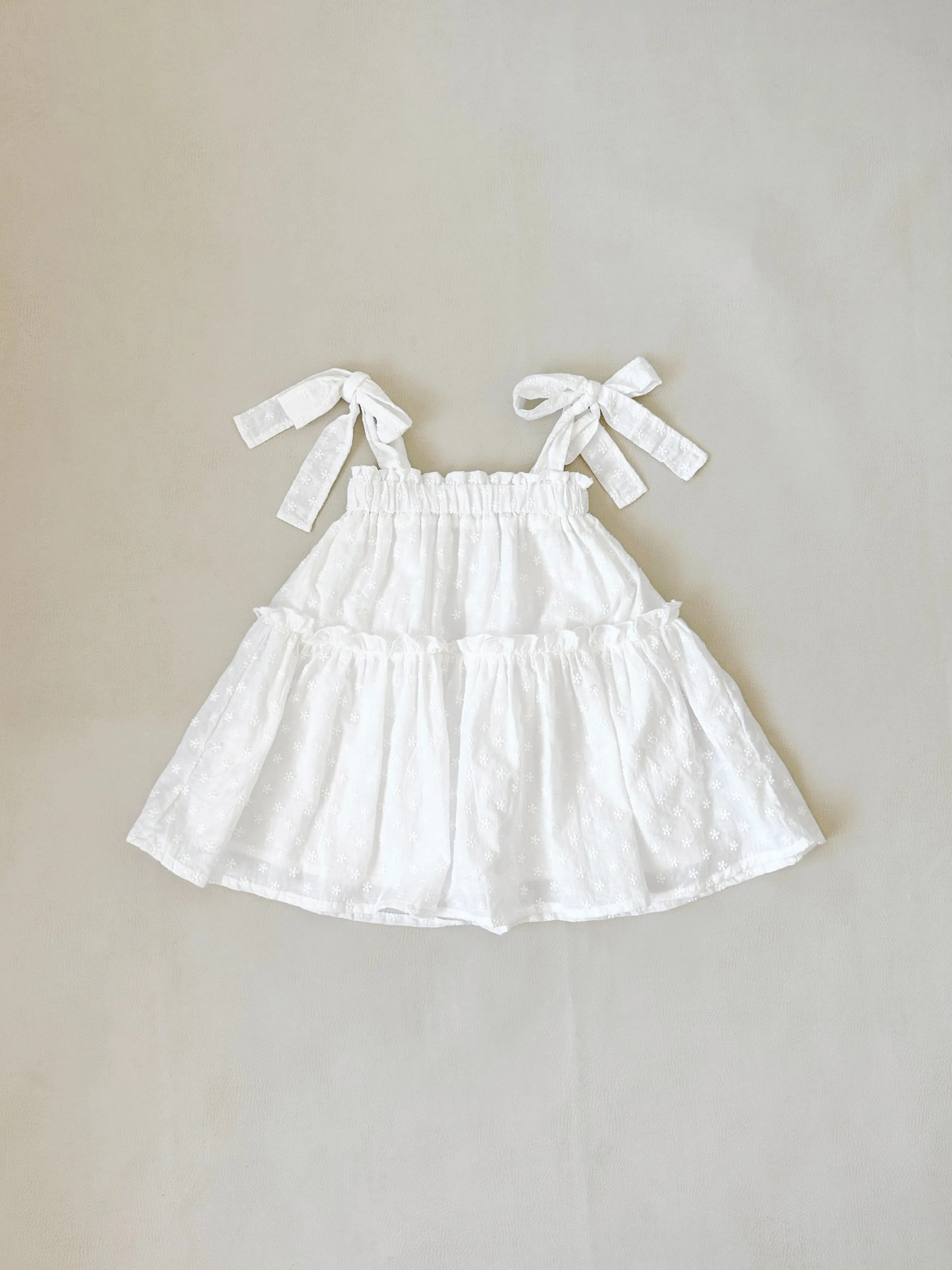 Clementine Cotton Broderie Dress