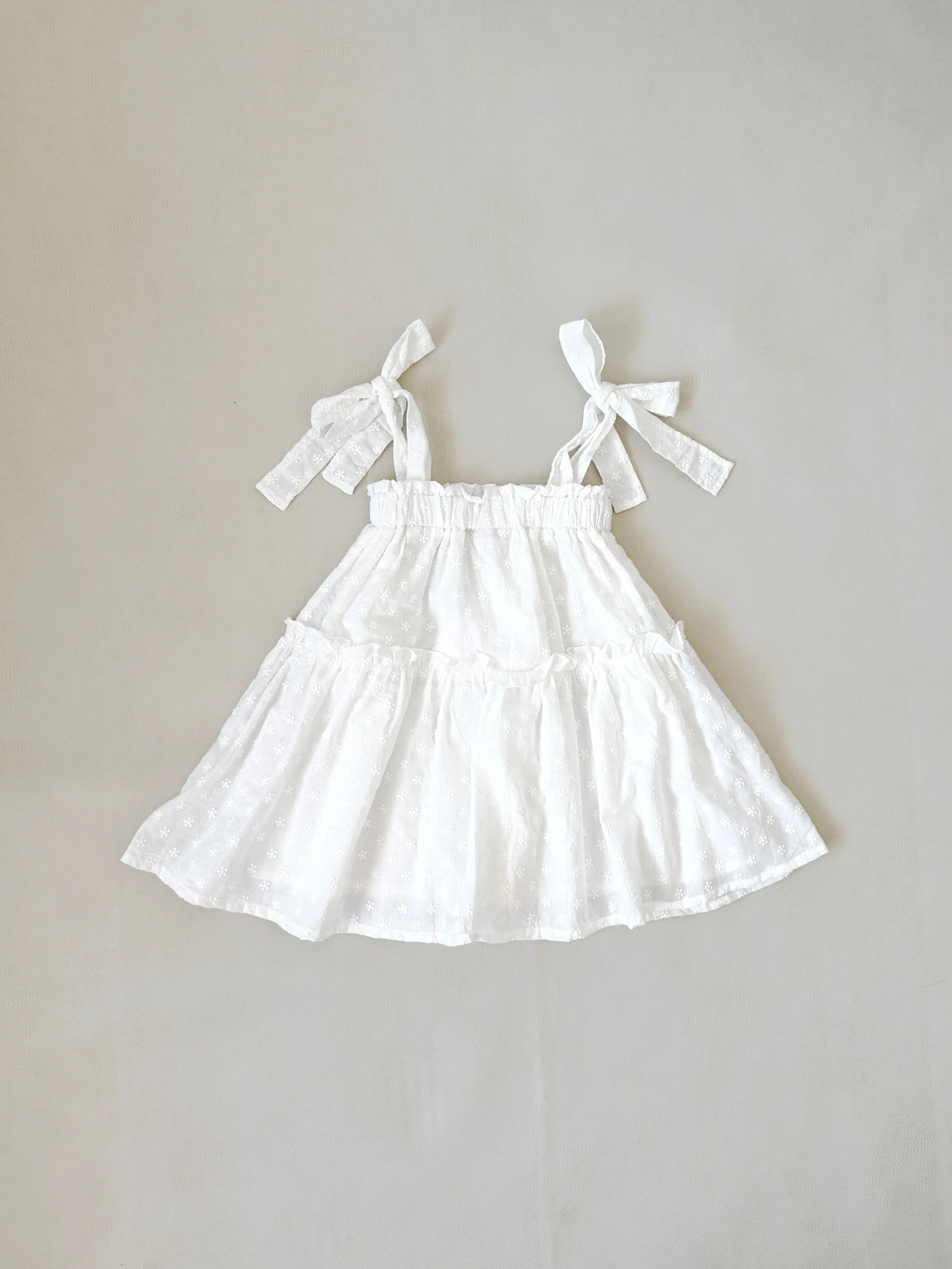 Clementine Cotton Broderie Dress