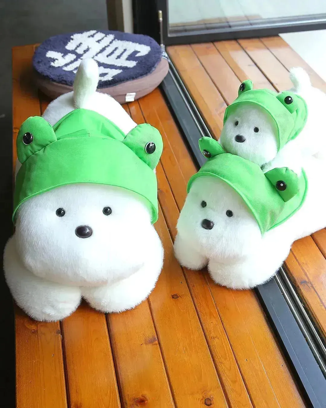 Cute Frog Dog Plush Toy