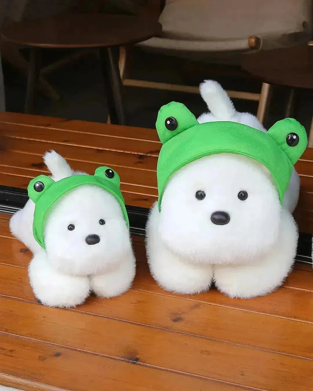 Cute Frog Dog Plush Toy