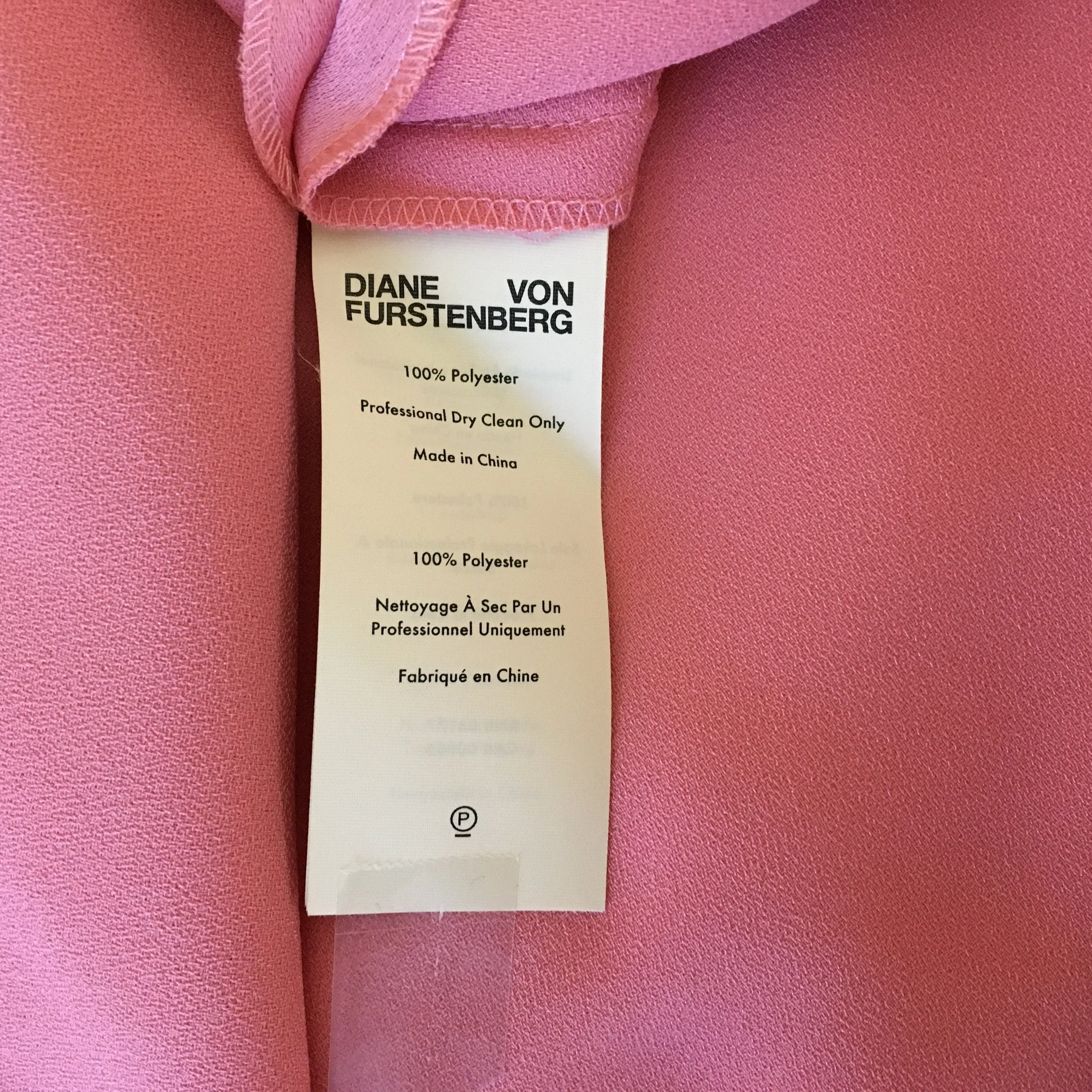 Diane Von Furstenberg  Pink Petal Midi Dress pink Color