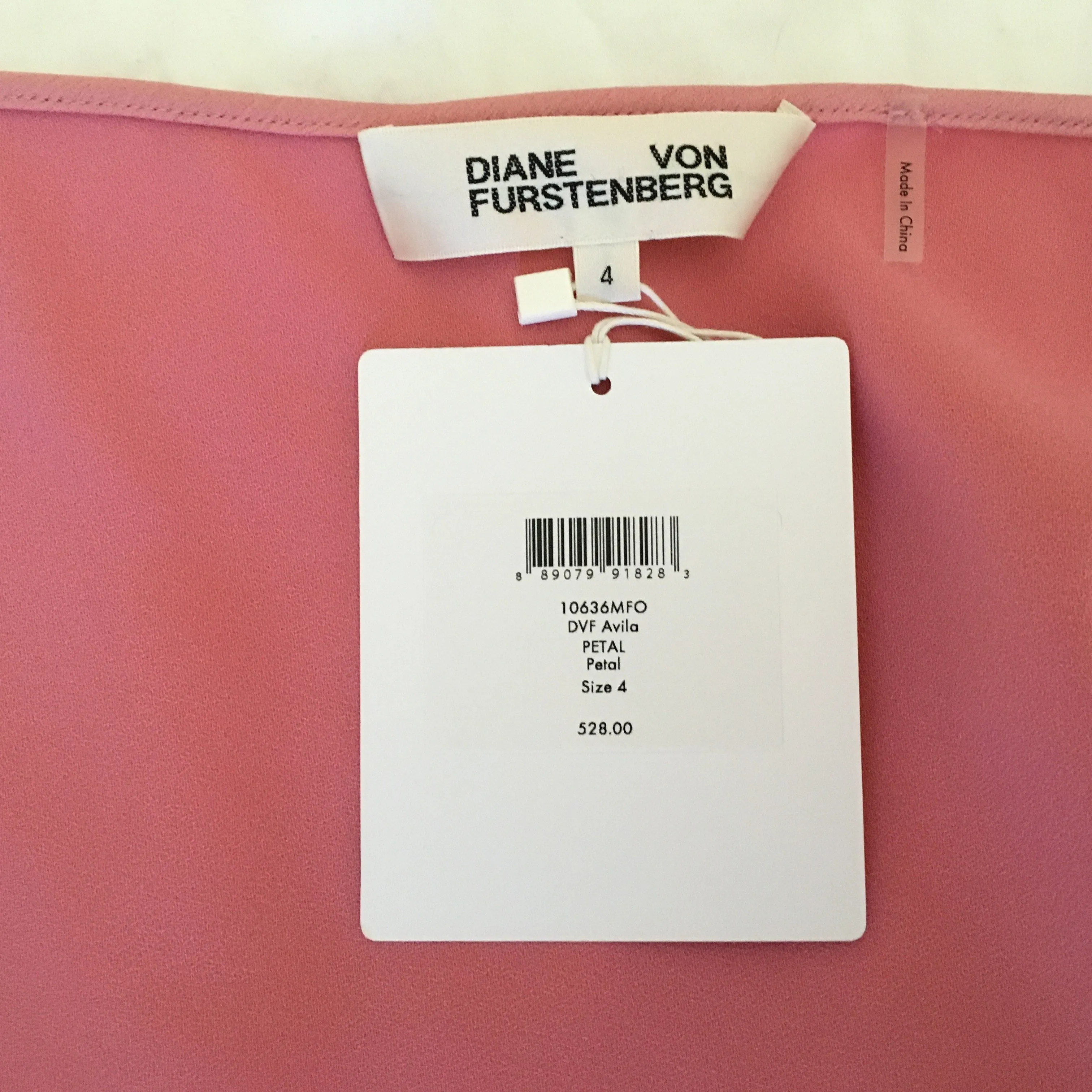 Diane Von Furstenberg  Pink Petal Midi Dress pink Color