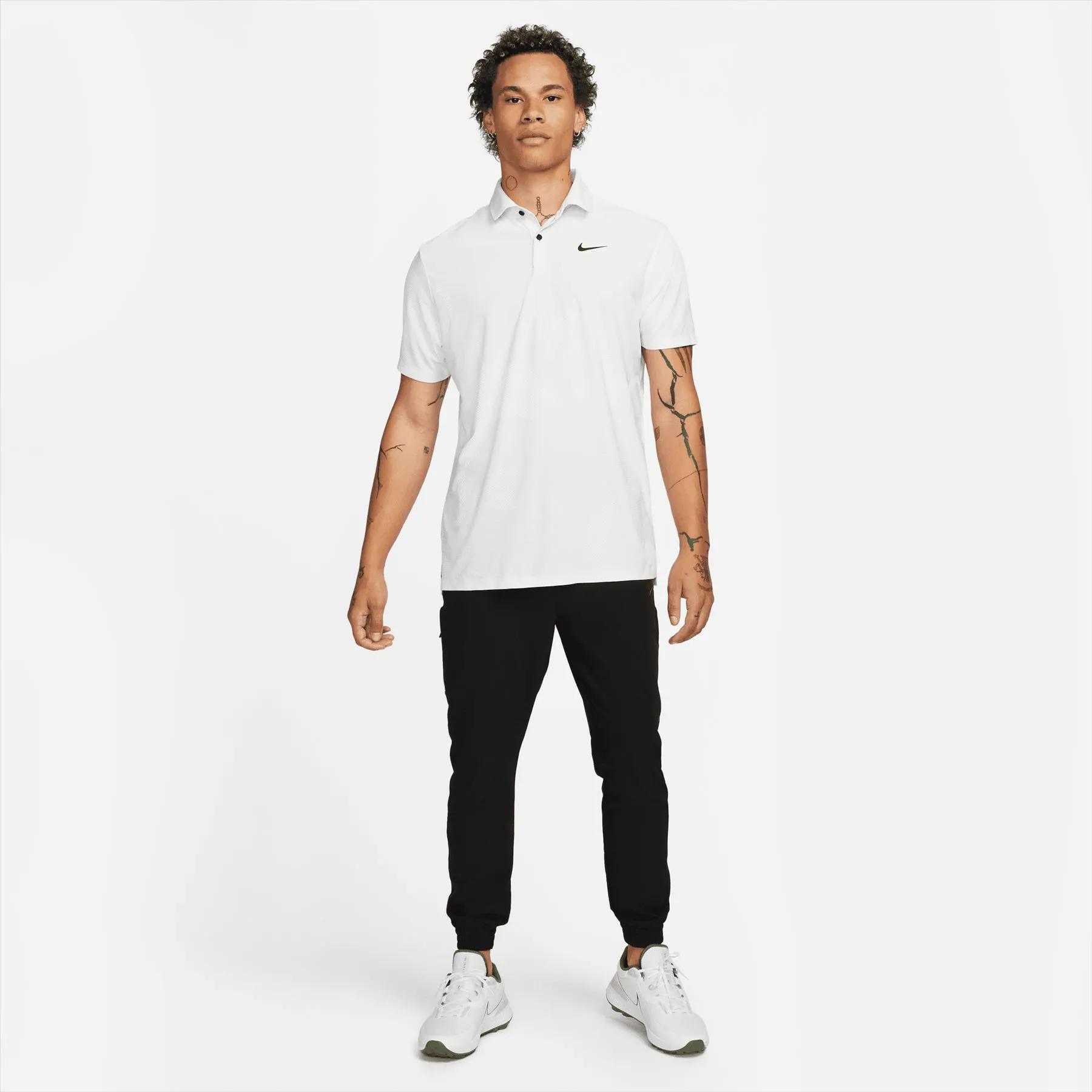 Dri-Fit ADV Tour Camo Polo Summit White/White - AW23