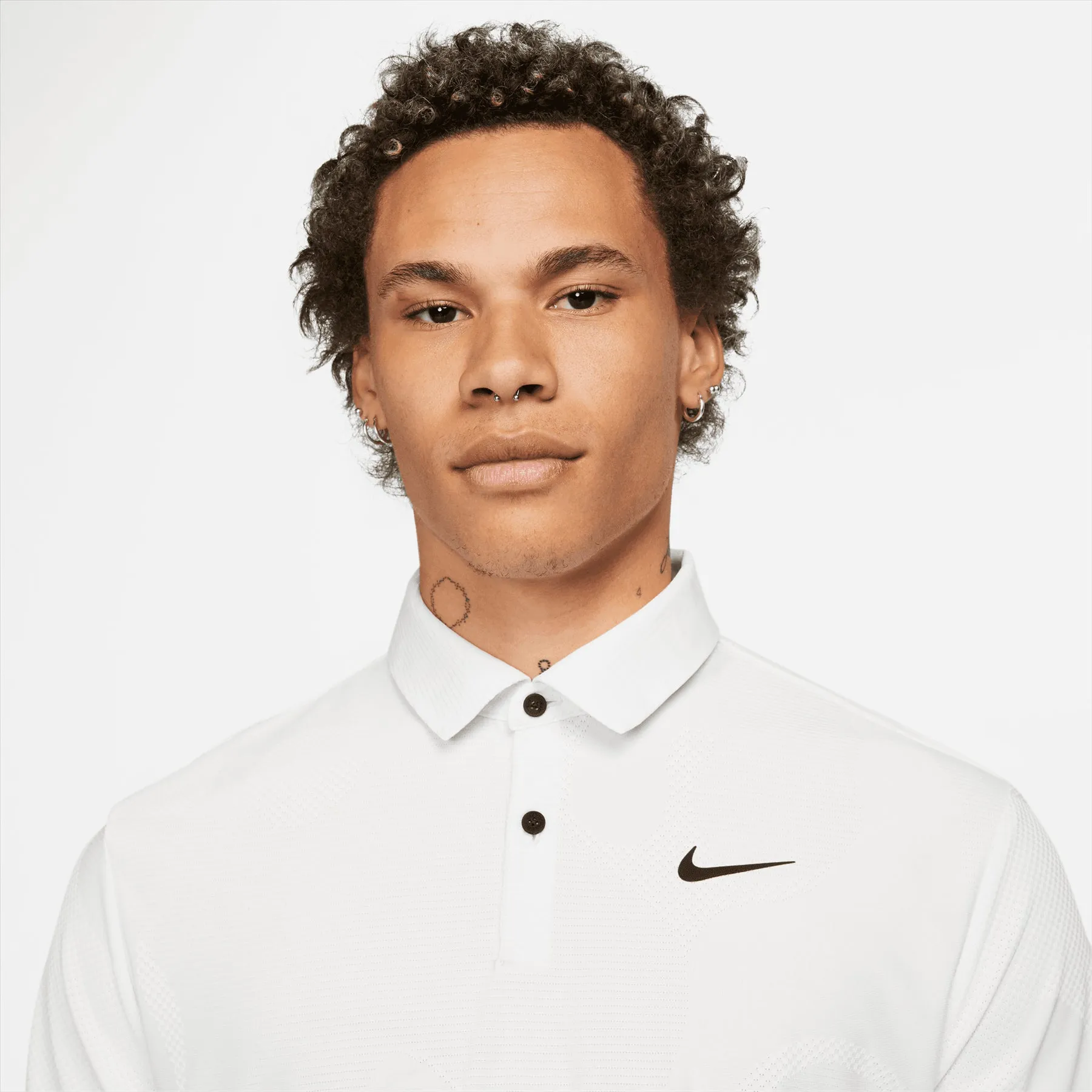 Dri-Fit ADV Tour Camo Polo Summit White/White - AW23