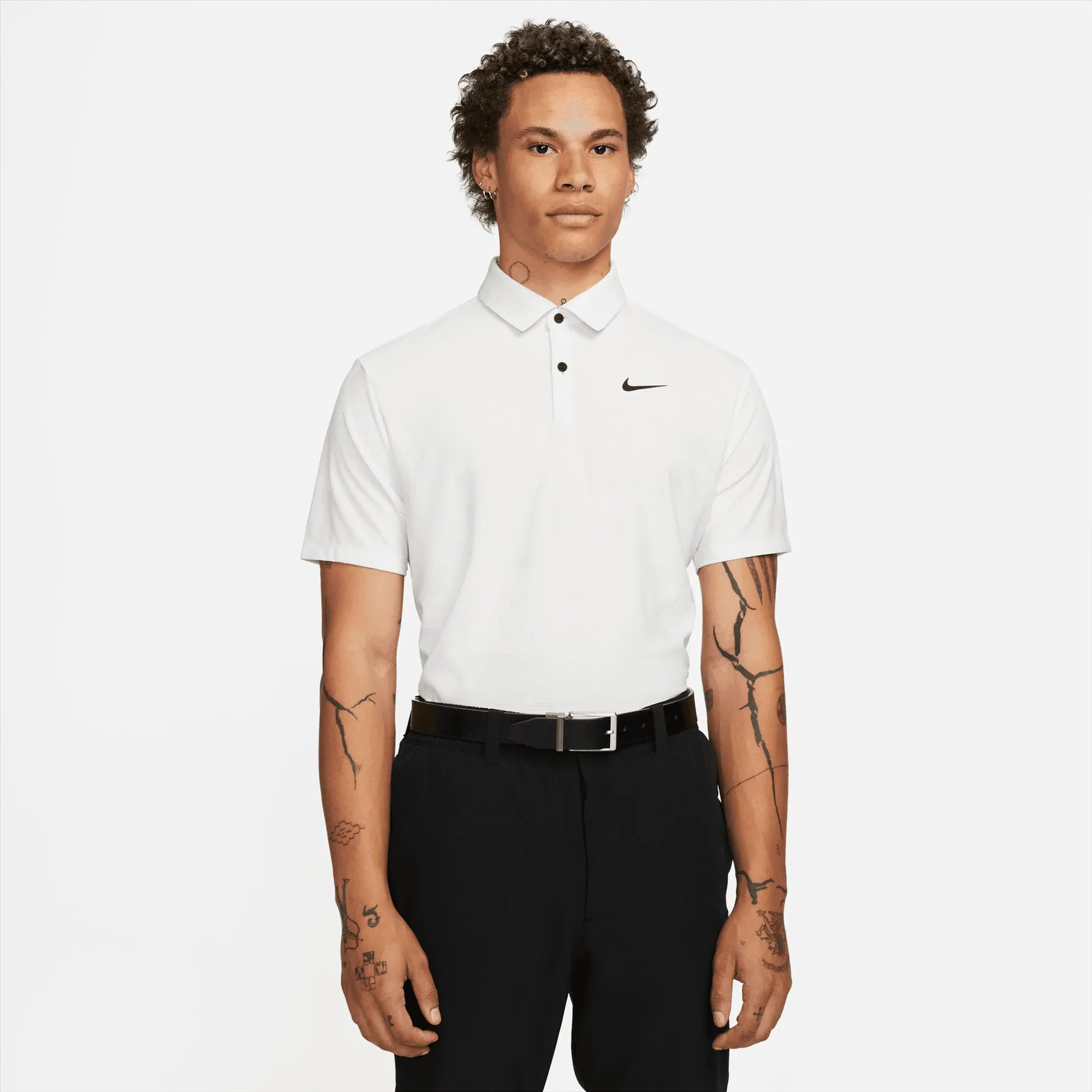 Dri-Fit ADV Tour Camo Polo Summit White/White - AW23
