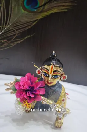 Elegant flower heavy bansuri