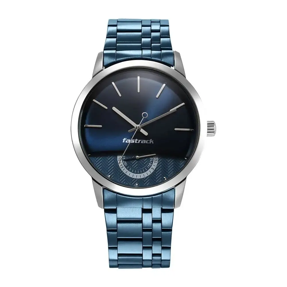 Fastrack Analog Blue Dial Men's Watch