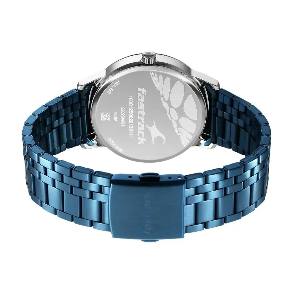 Fastrack Analog Blue Dial Men's Watch