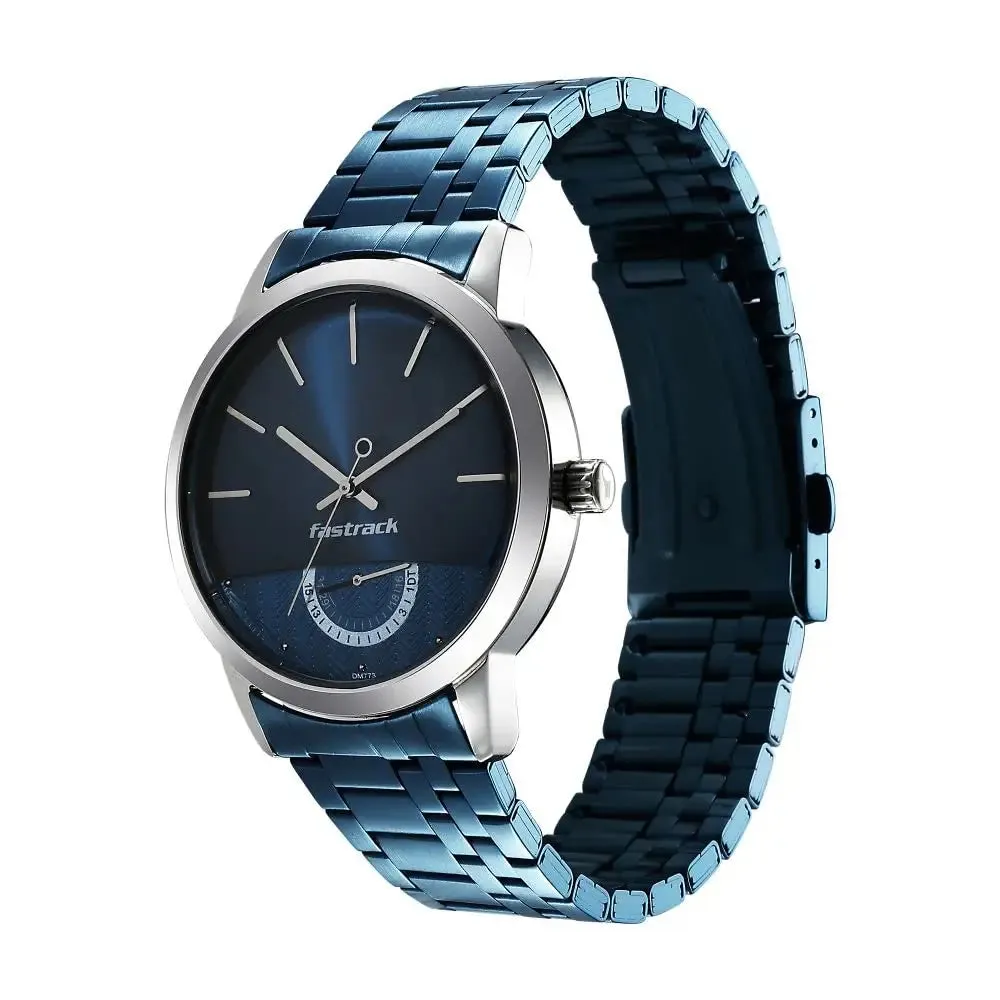 Fastrack Analog Blue Dial Men's Watch