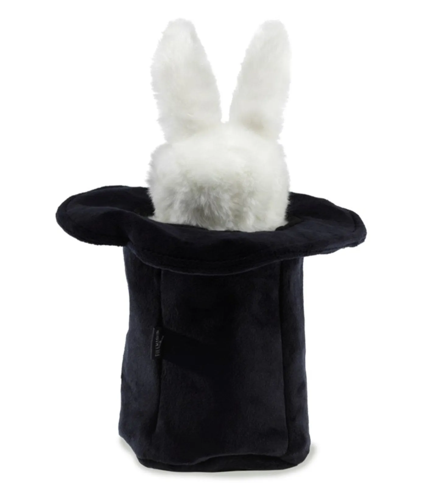 Folkmanis Large White Bunny Rabbit in a Hat Hand Puppet