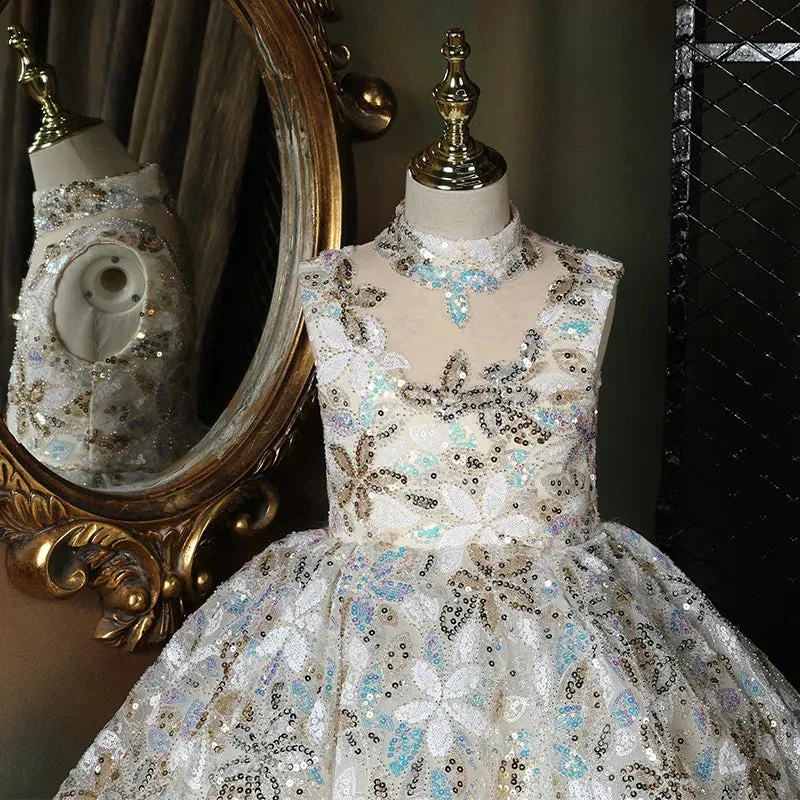 Formal Occasion Elegant Elegant Party Dress for Kids Girls