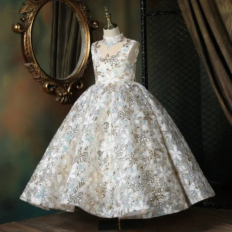 Formal Occasion Elegant Elegant Party Dress for Kids Girls