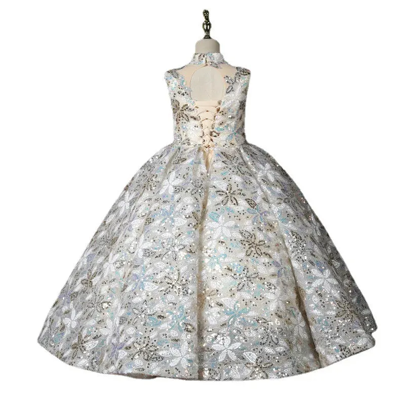 Formal Occasion Elegant Elegant Party Dress for Kids Girls
