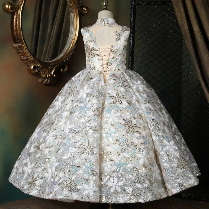 Formal Occasion Elegant Elegant Party Dress for Kids Girls