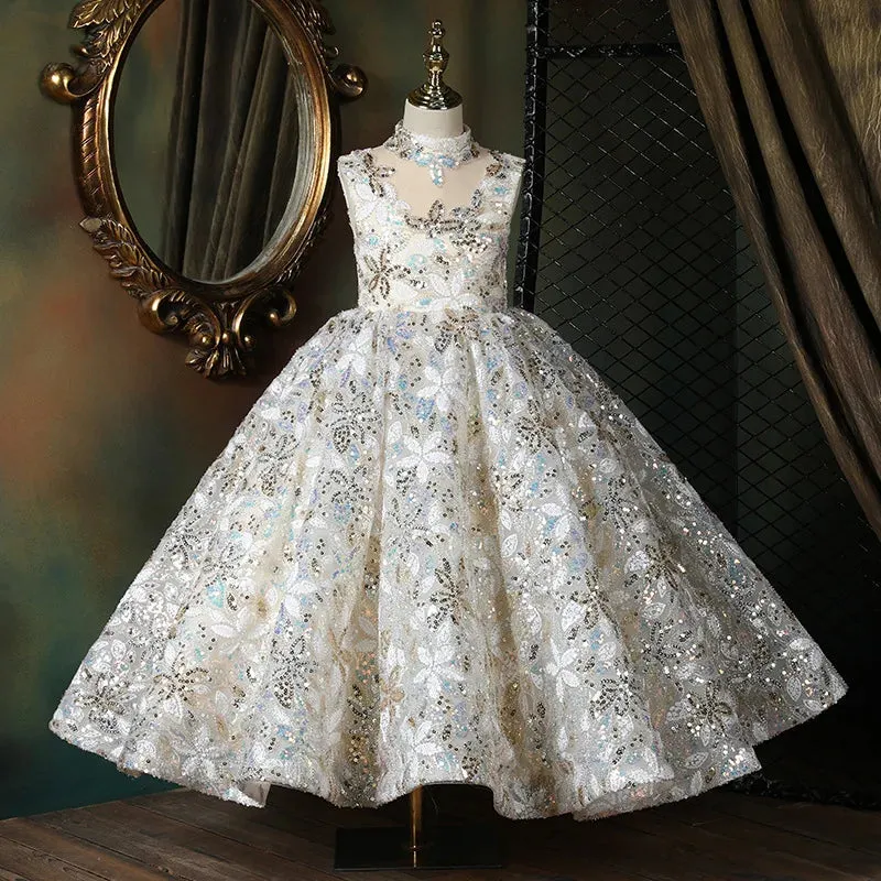 Formal Occasion Elegant Elegant Party Dress for Kids Girls