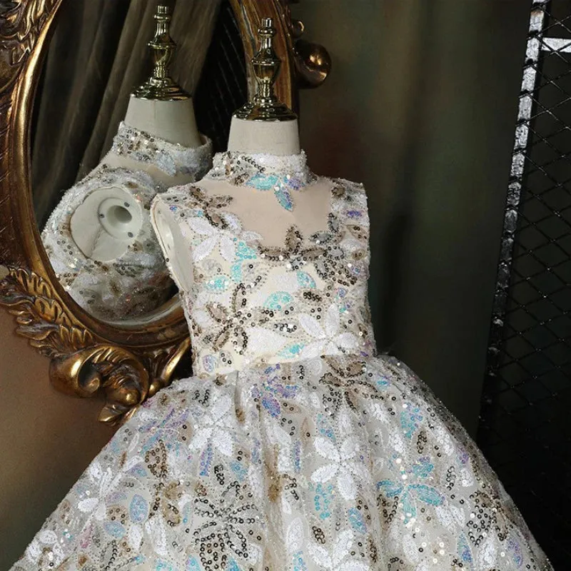 Formal Occasion Elegant Elegant Party Dress for Kids Girls